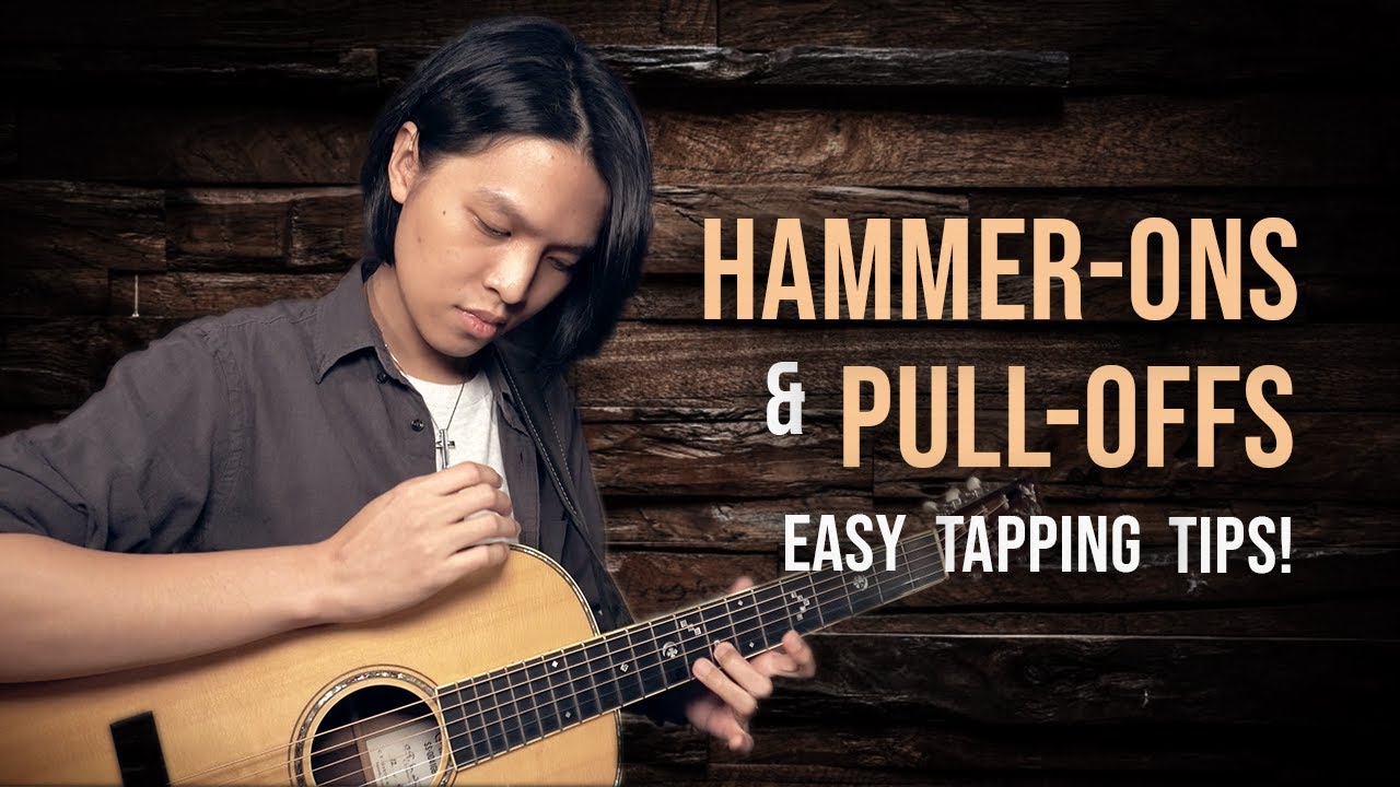 Hammer-ons and Pull-offs with One Hand | 3 Tips for Easy Tapping!