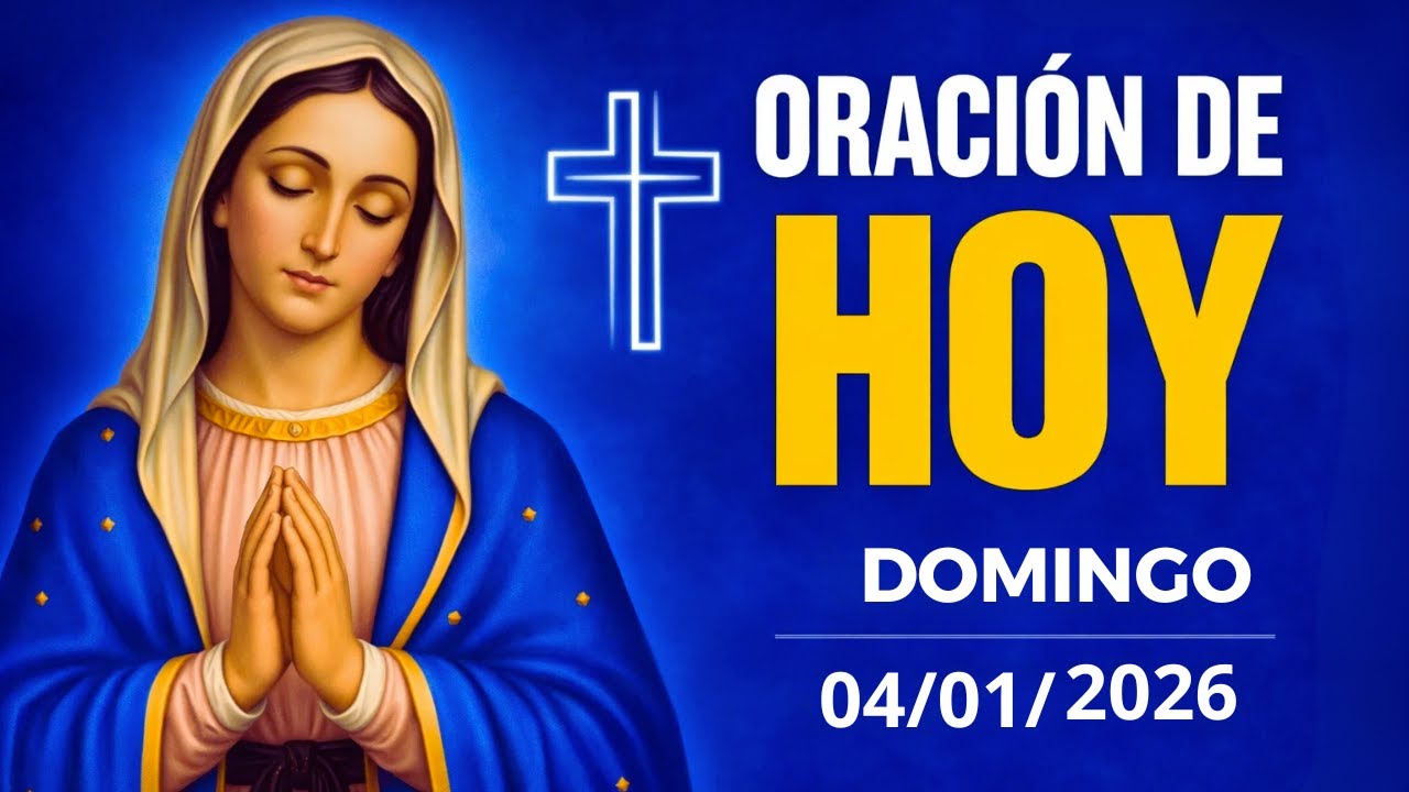ORACIÓN DE HOY DOMINGO 04/01 *NO TE PIERDAS ESTA ORACIÓN! VAMOS A BENDECIR NUESTRA MAÑANA | SALMO 91