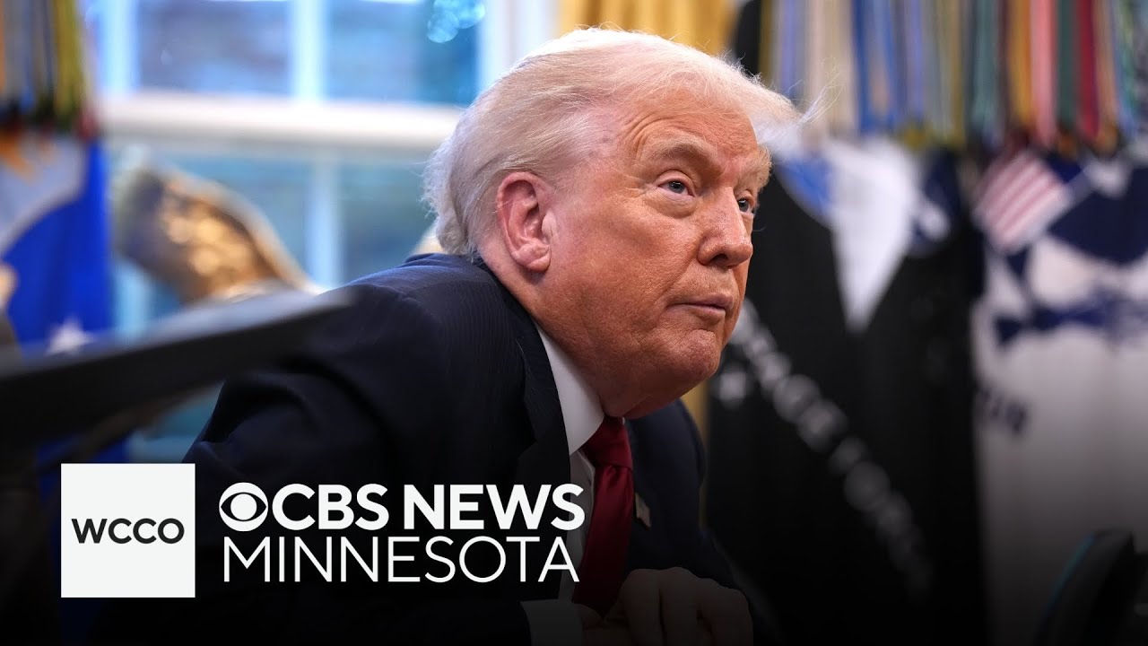 Trump says he is 