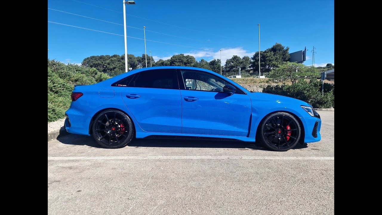 Audi RS3 8Y DCC + H&R springs - best mod ever