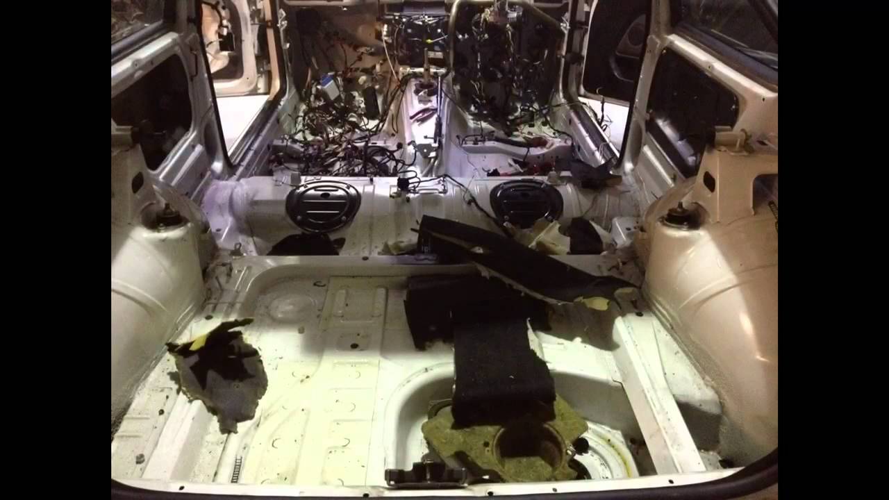 BMW E36 Compact Cup race car build - stage 1, Interior