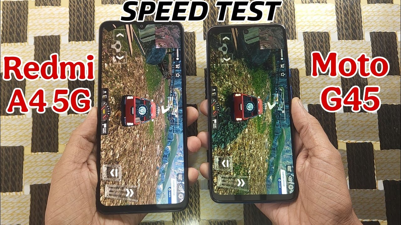 Redmi A4 5G vs Moto G45 5G Speed Test with Gaming, AnTuTu (Snapdragon 4s Gen 2 vs 6s Gen 3)