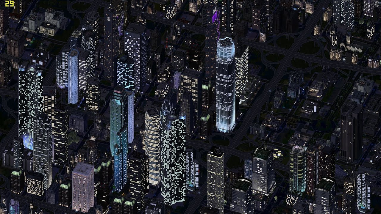 Advanced Tutorial for SimCity 4 [SimCity4]- Making huge cities with skyscrapers (with subtitles)