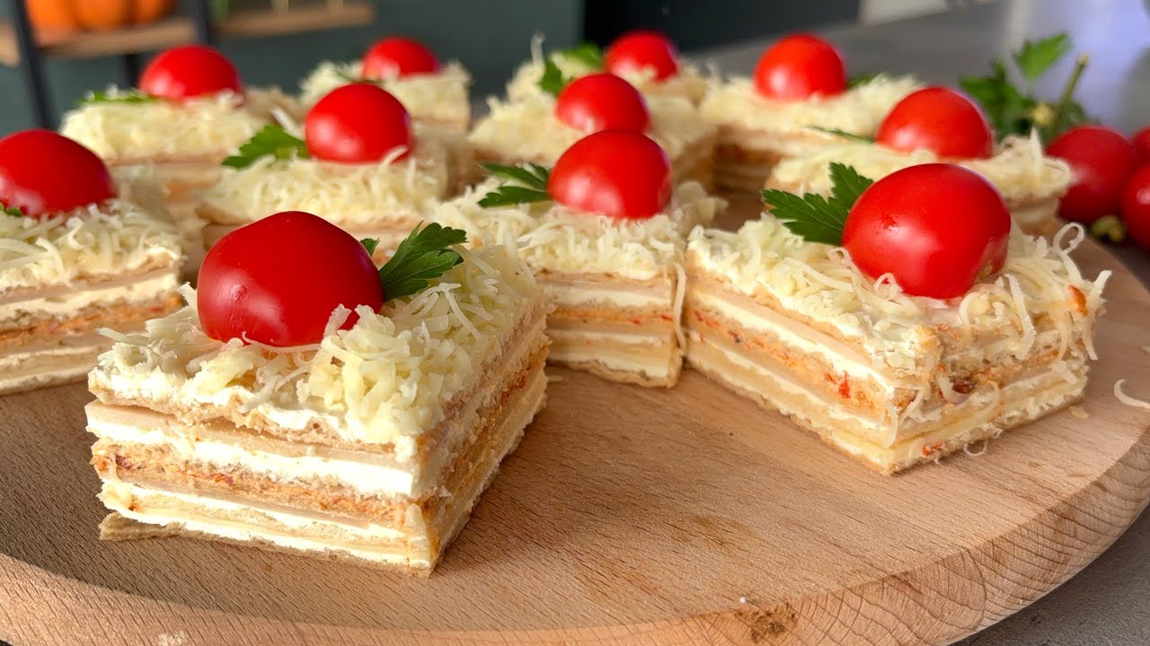 CREAMY & FLUFFY SAVORY CAKE THAT STEALS THE SHOW! 🎉😋