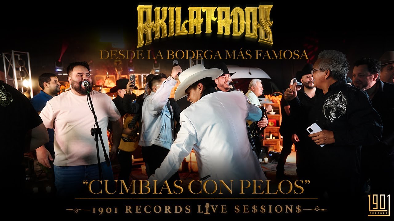 CUMBIAS CON PELOS  - AKILATADOS + EL PELOS + ARTEMIO PEÑA JR. - DESDE LA BODEGA MÁS FAMOSA
