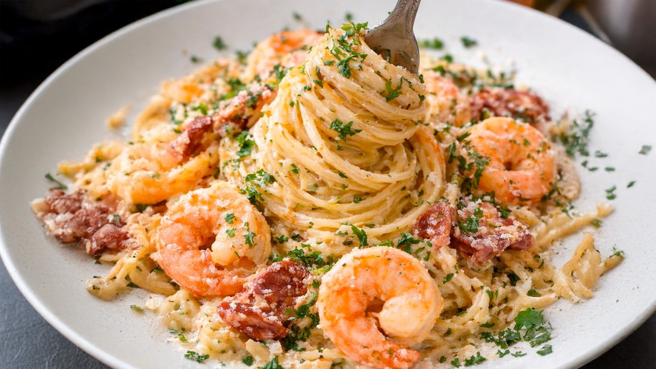 I Can’t Stop Making This Creamy Shrimp Pasta — It’s That Good!