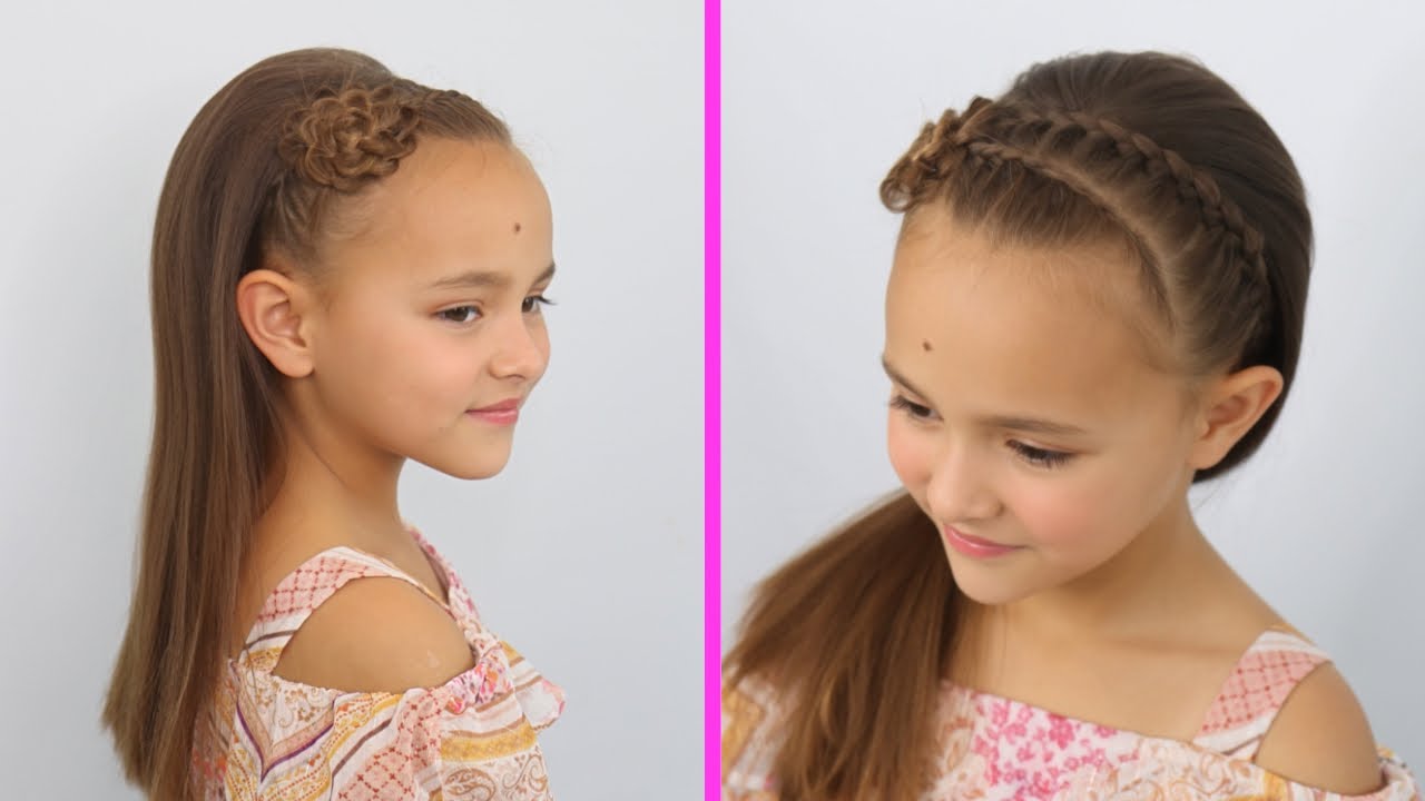 Super Easy Kids Headband braid!