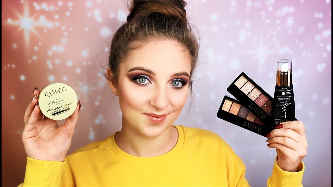 TEST NOWOŚCI EVELINE COSMETICS || MAKIJAŻ JEDNĄ MARKĄ