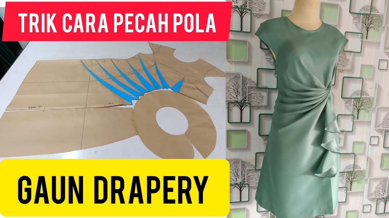 хитрости, как разбить выкройки платьев с драпировкой // #хитрости, как разбить выкройки платьев с...