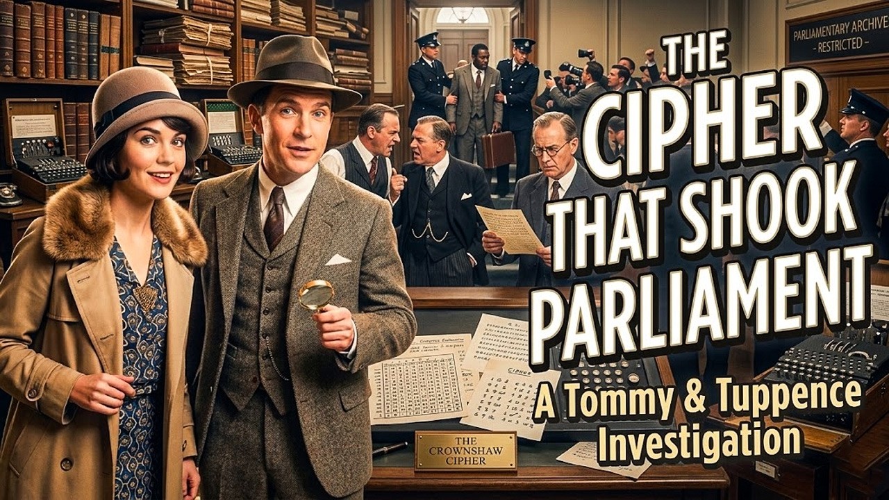 The Cipher That Shook Parliament | A Tommy & Tuppence Case