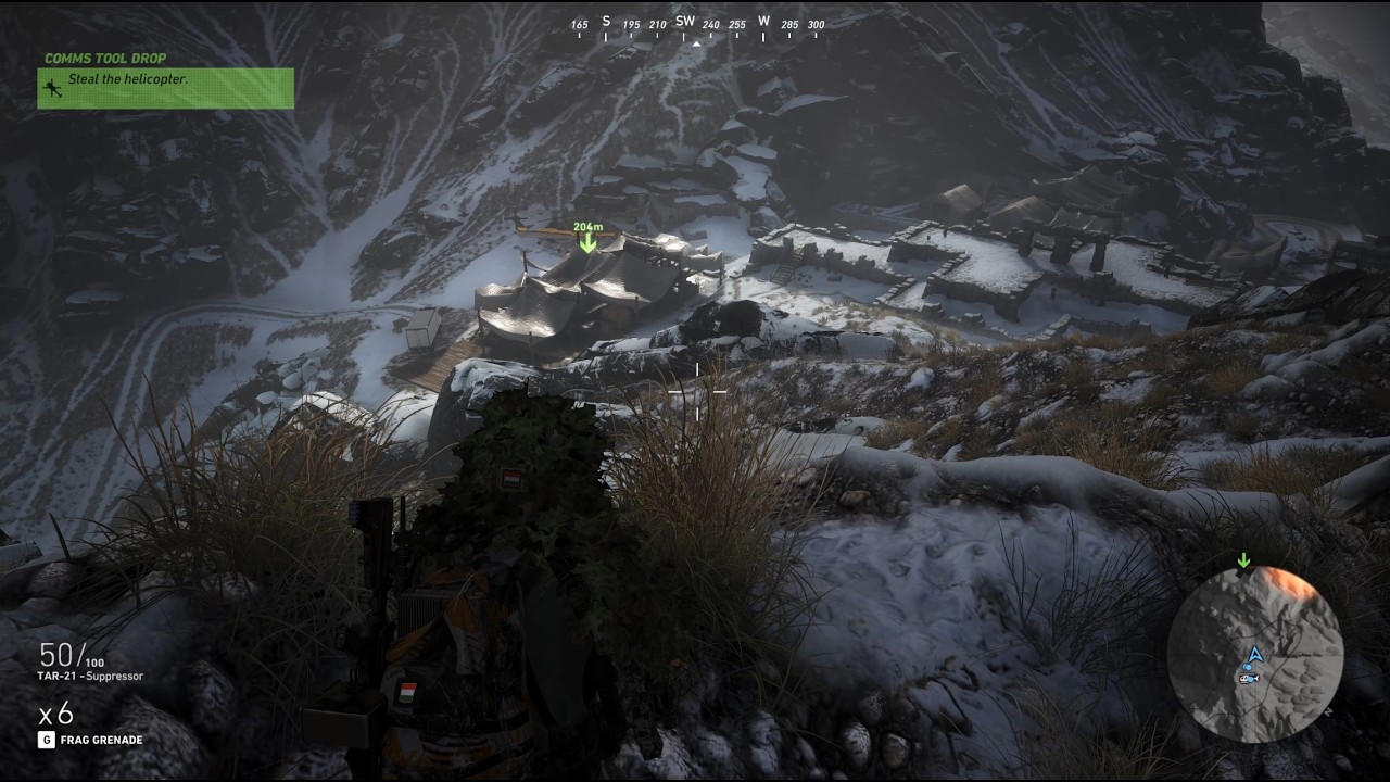 Steal The Helicopter mission: Ghost Recon Wildlands