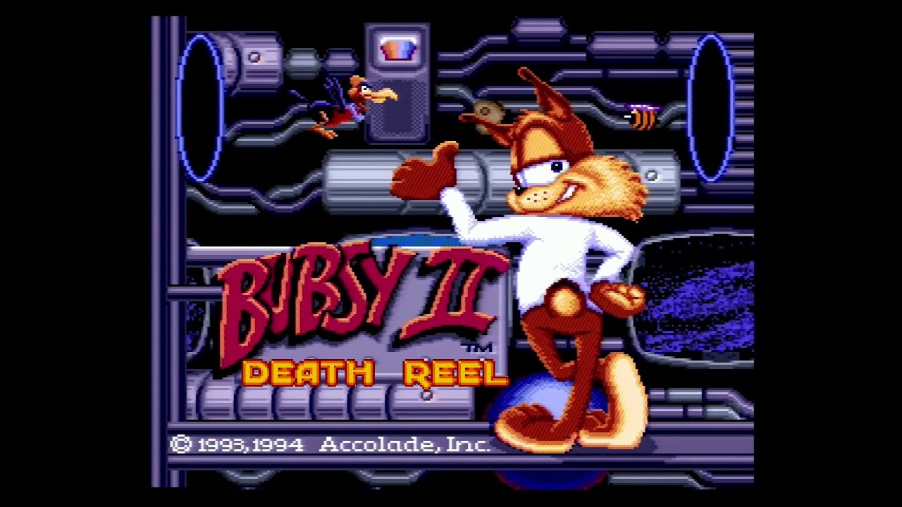 Bubsy II (SNES) Death Reel