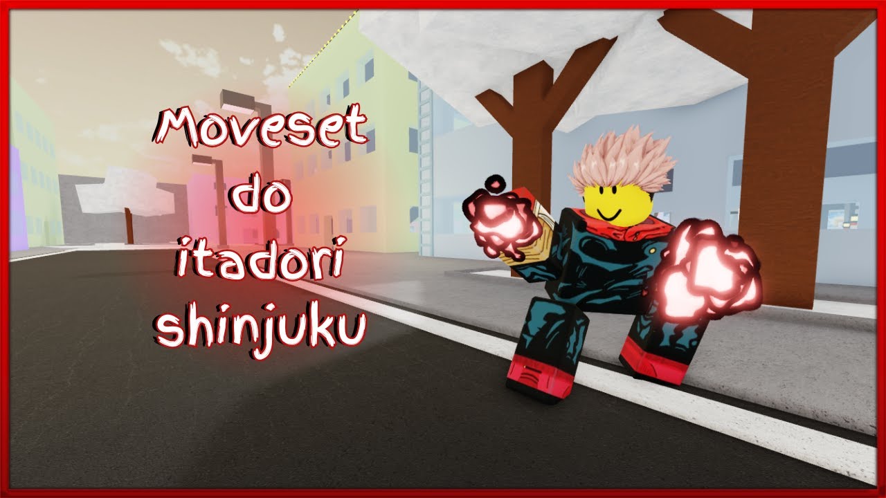 Eu fiz o Moveset do itadori shinjuku! e ficou massa d+! #jujutsushenanigans #roblox #jjkgame