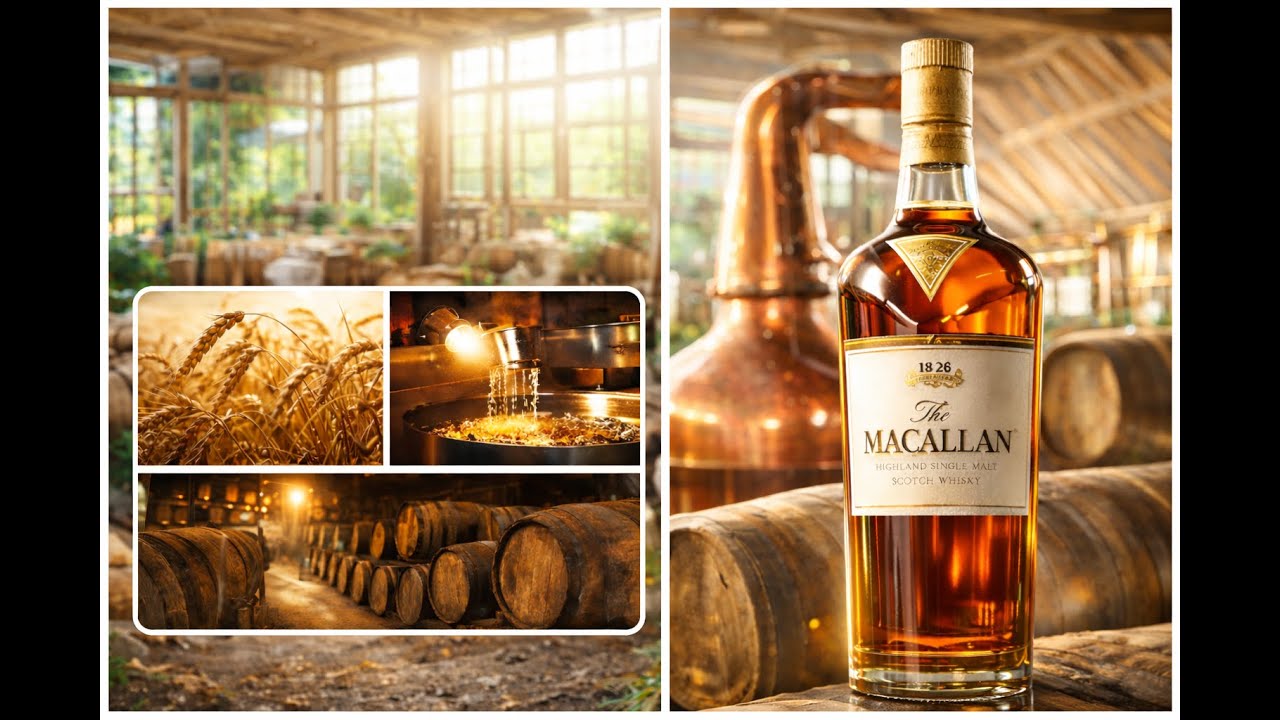 Inside The Macallan Distillery 🥃 How One of the World’s Finest Whisky Is Made (Full Process)