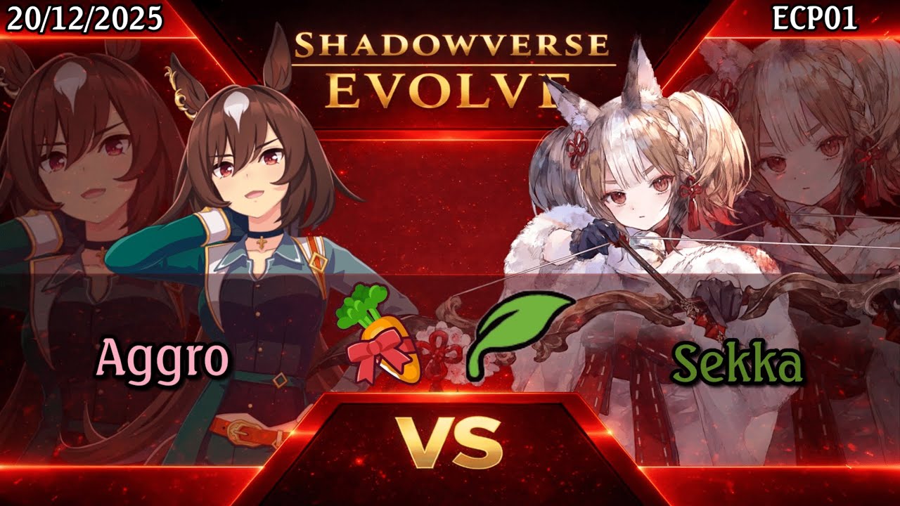 [ECP01] Aggro Uma VS Sekka [Shadowverse Evolve]