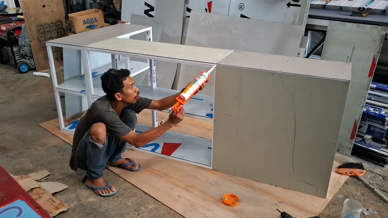 Kitchen set alumunium lagi ( part 4 )