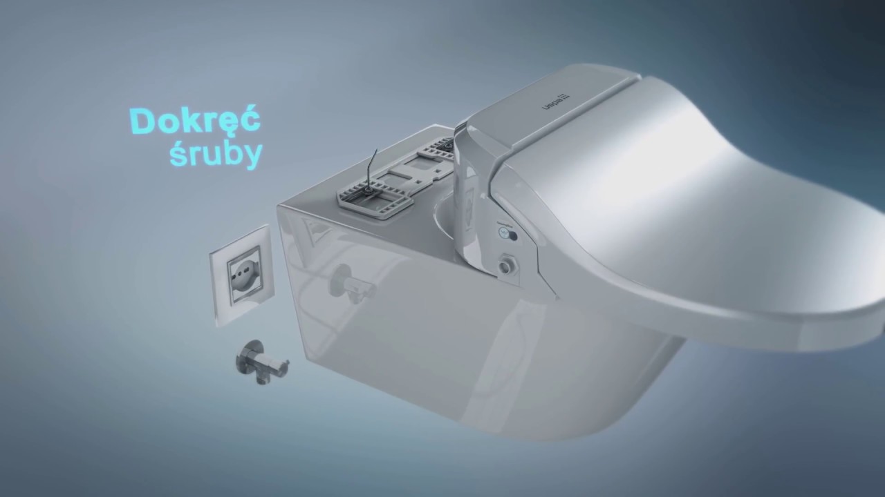 Nie Kupuj Deski Myjącej... zanim nie zobaczysz jak łatwo montuje się Toaletę Myjącą USPA.