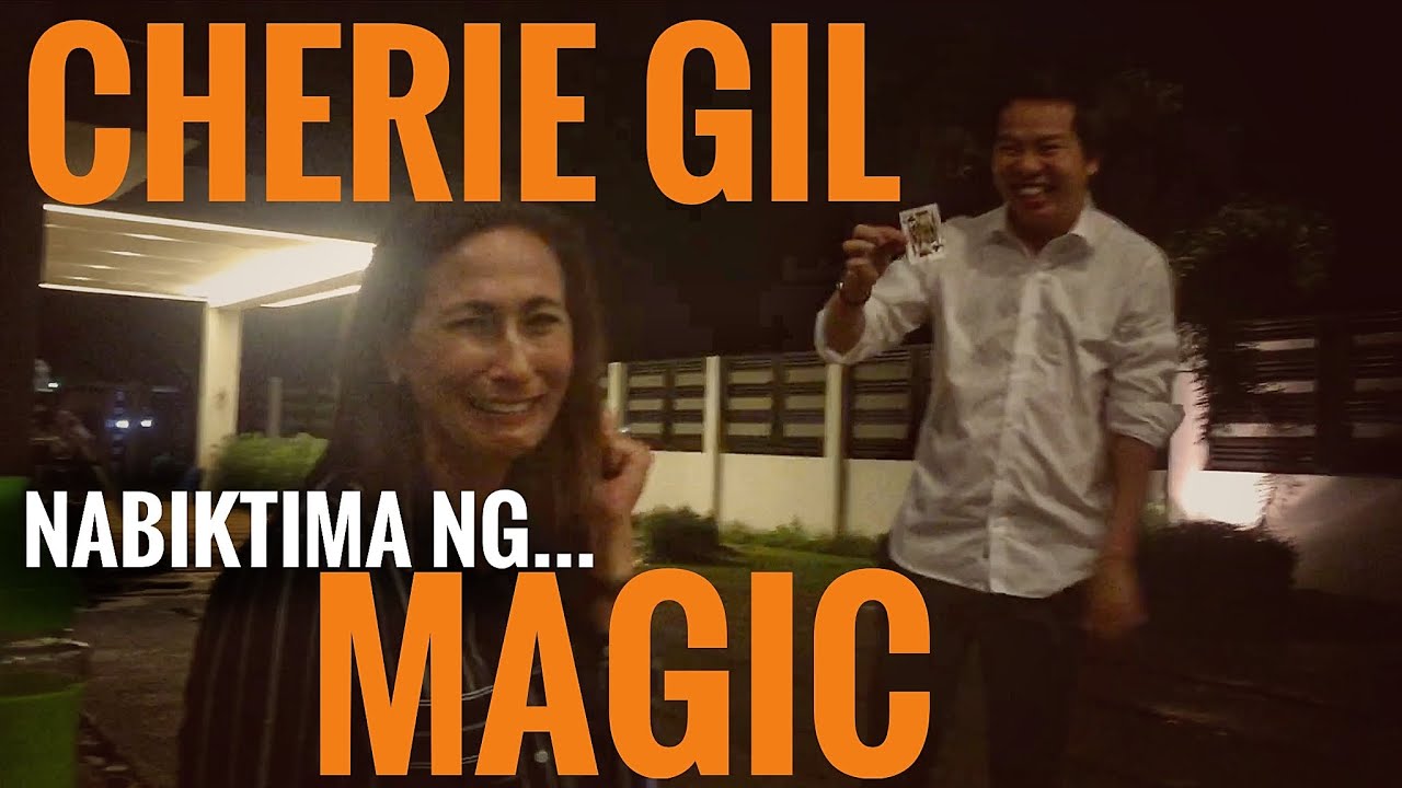 CHERIE GIL NABIKTIMA SA KAKAIBANG MAGIC NI JEFFREY TAM