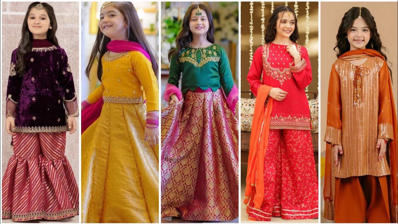 Party Wear Fancy Dresses For Baby Girl 2025-26 | Stylish Baby Girl Dresses For Wedding 2025