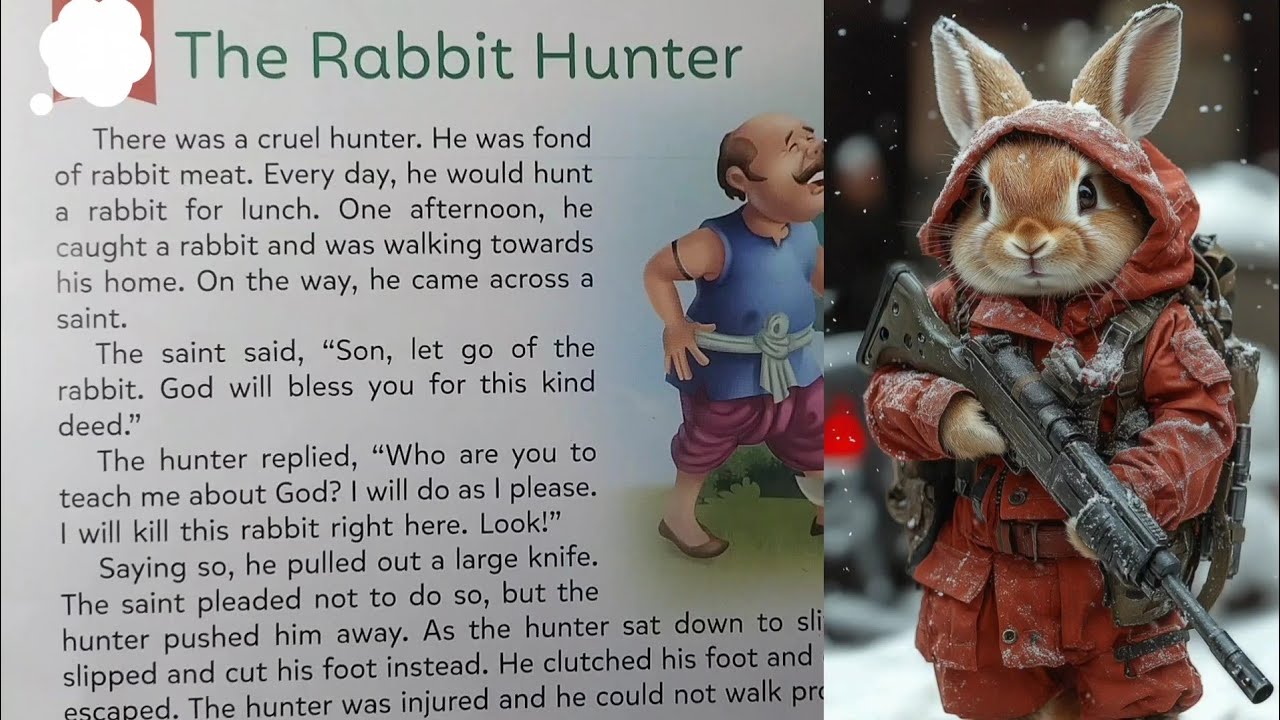 Panchtantra ki kahani|Chalak Khargosh 🐰 | The Rabbit & Hunter Story | Moral Story
