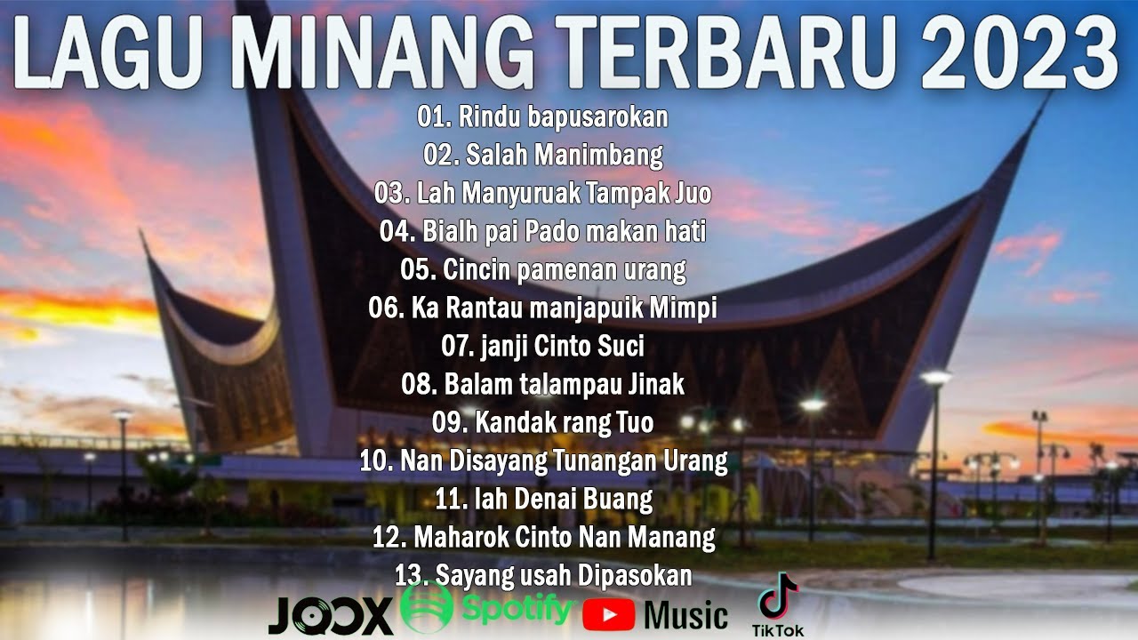 Lagu Minang Terbaru 2023 Full Album Terpopuler, Rindu bapusarokan, Gungguanglah Denai