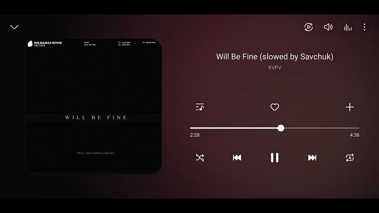 Will Be Fine (slowed by Savchuk)#music#slowed