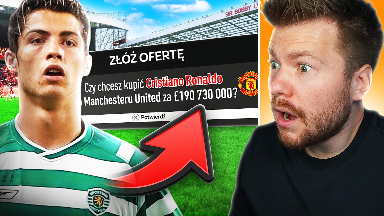 KUPIŁEM RONALDO z FIFY 07 do MANCHESTERU UNITED!