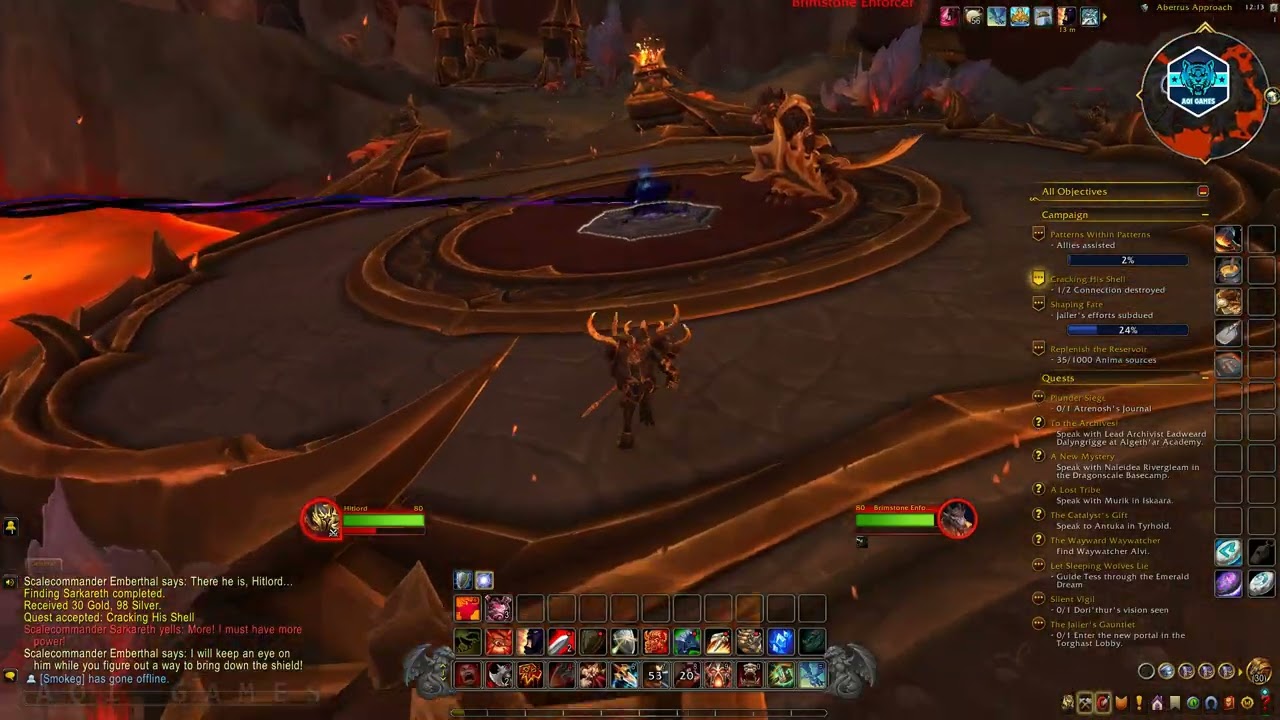 Scalecommander Emberthal CRACKING HIS SHELL - Destroy the conduits - Dragonflight WoW