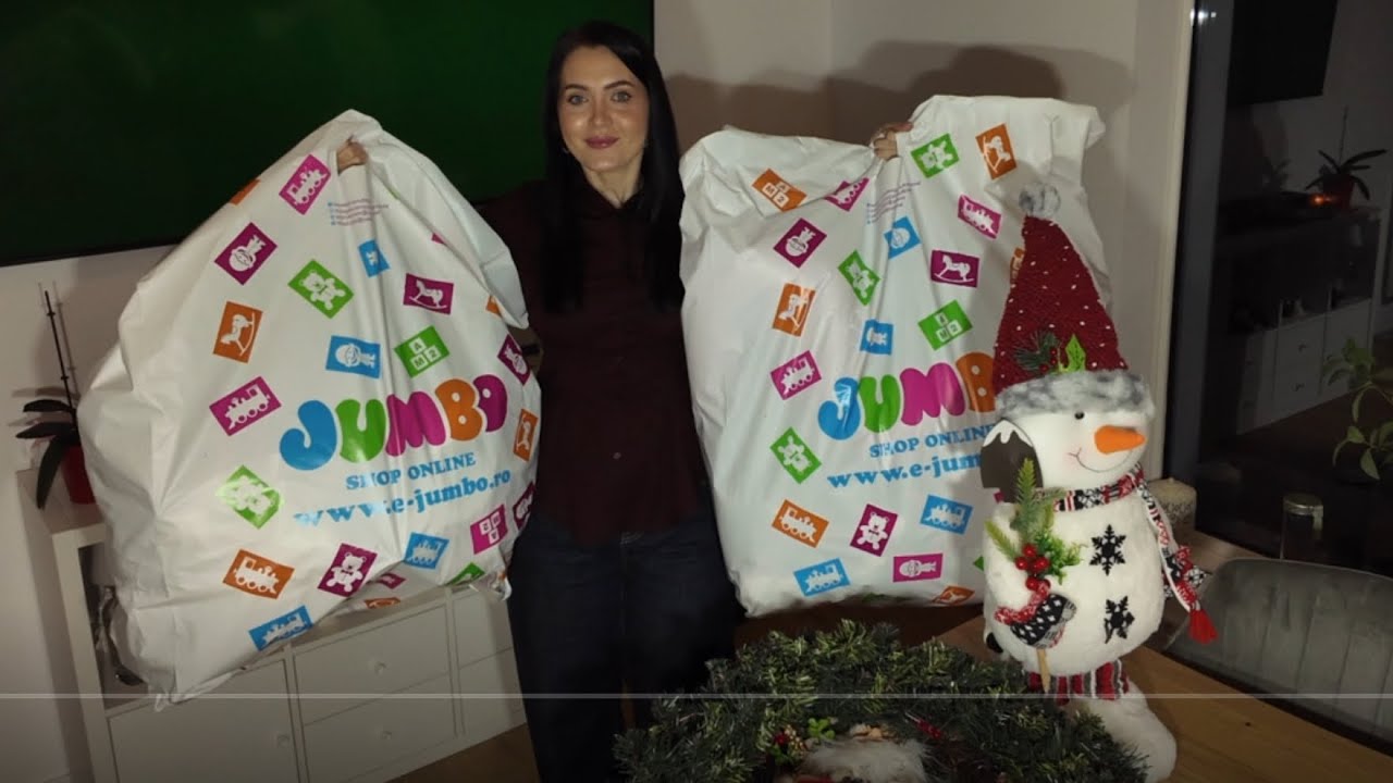 CE AM CUMPARAT PENTRU CRACIUN | 1200 DE LEI | JUMBO