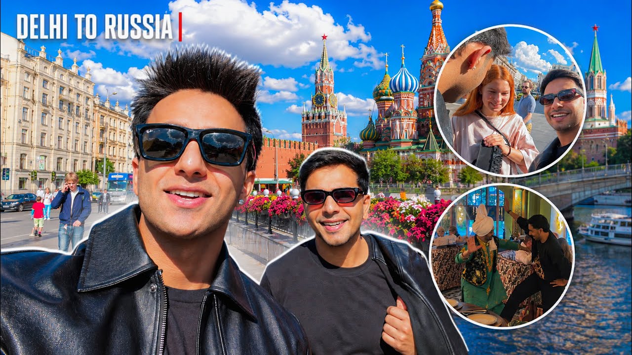 DELHI TO MOSCOW 🇷🇺 | TRAVEL VLOG 😍