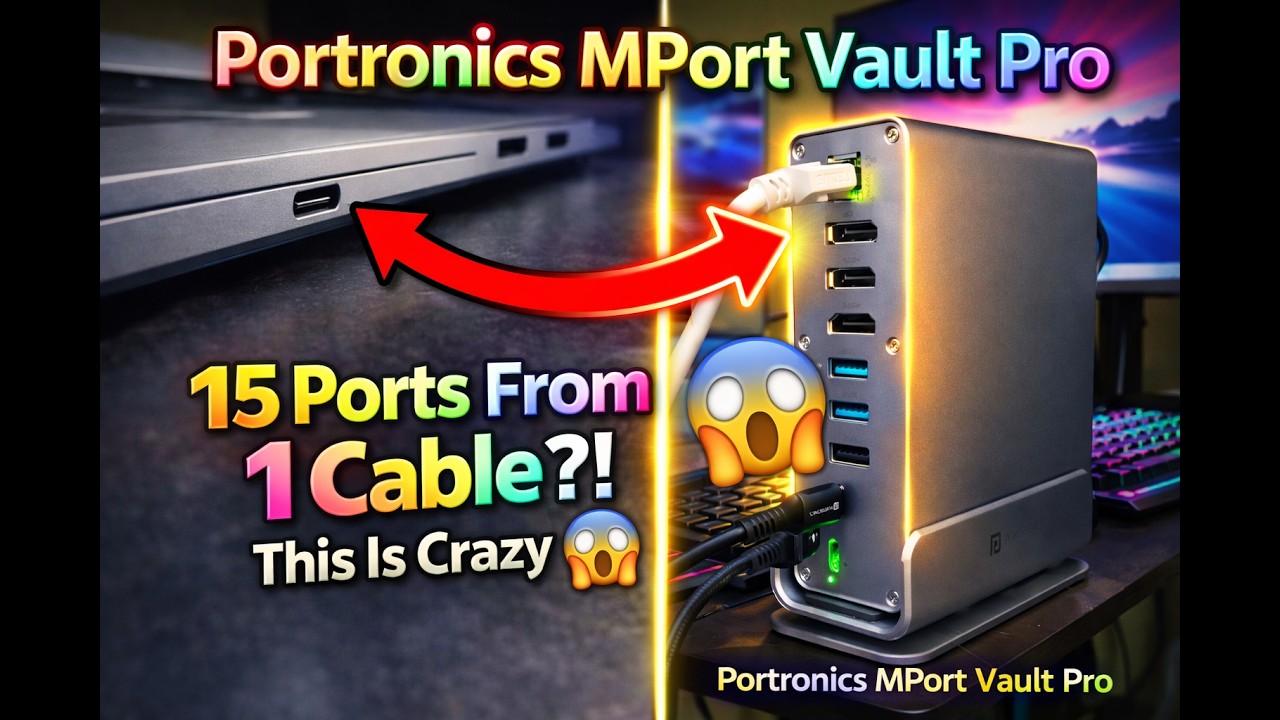 ₹6000 USB Hub&hellip; Worth It or Waste? Portronics MPort vault pro review