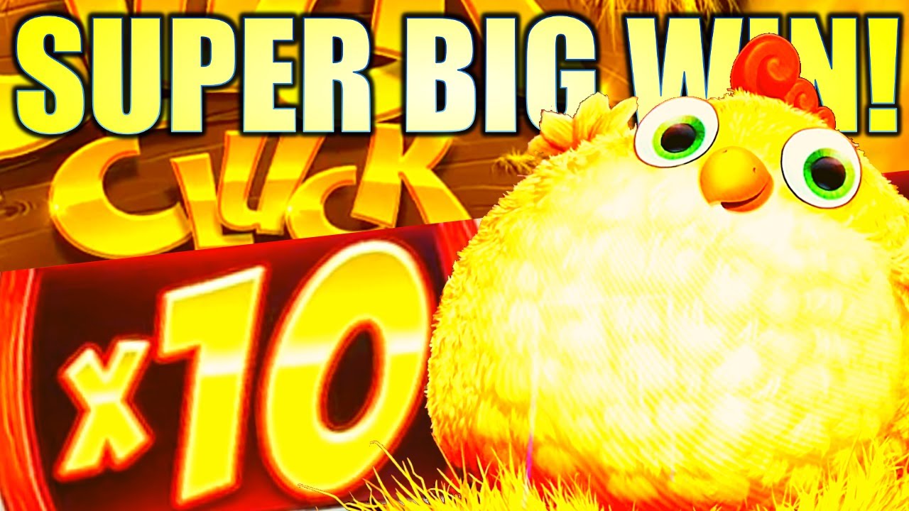 ★HUGE WIN!!★ X10 BIG FAT CHICKEN!!! 🤑 CLUCK CLUCK CASH Slot Machine (AGS)