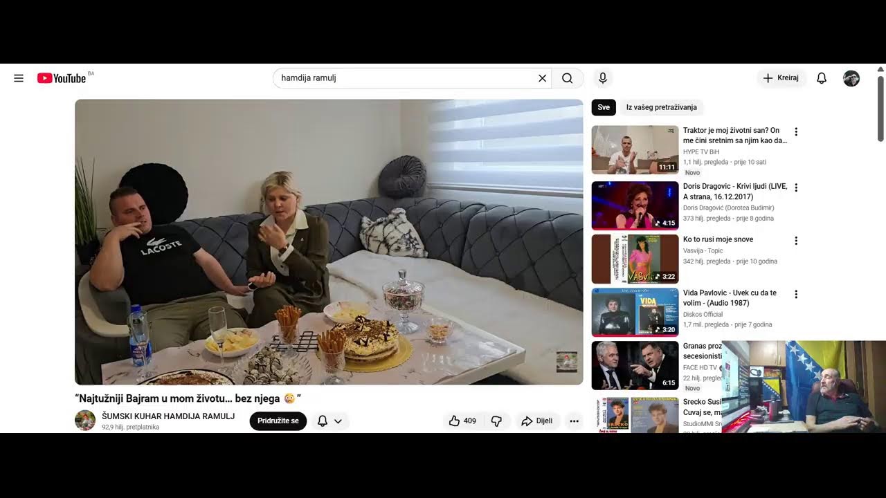 IZUDINA ZALI ZA BABOM A KAD JE GA HAMDIJA TUKO ONA SE SMIJALA