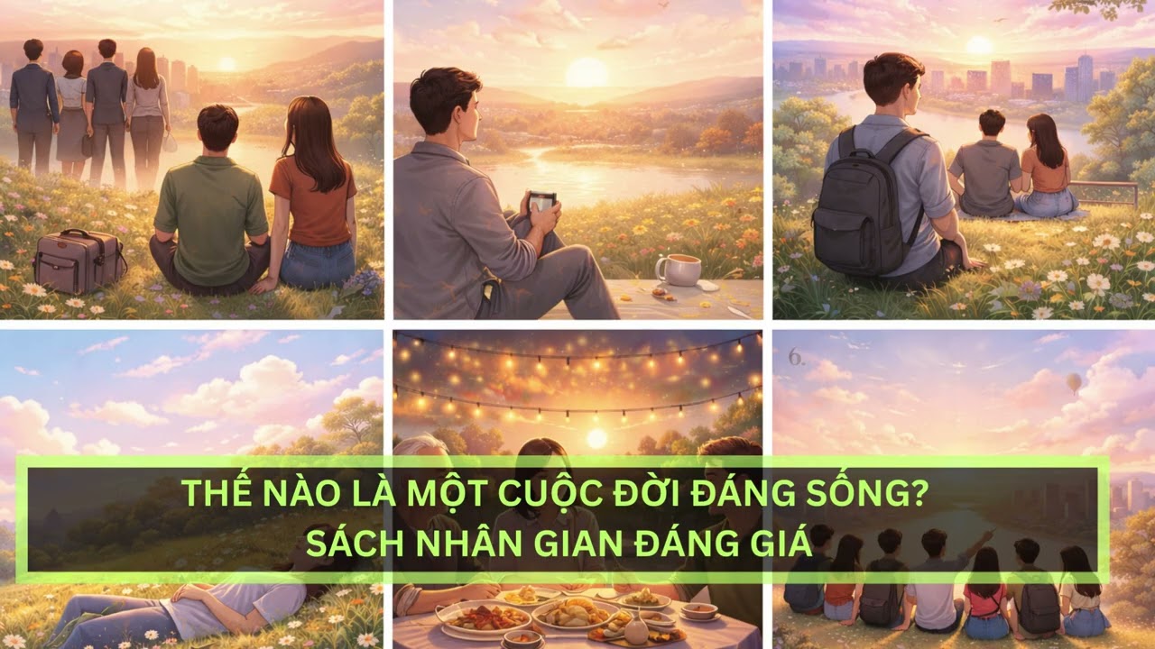 Thế Nào Là Một Cuộc Đời Đáng Sống? | Triết Lý Sống Sâu Sắc Từ Sách Nhân Gian Đáng Giá
