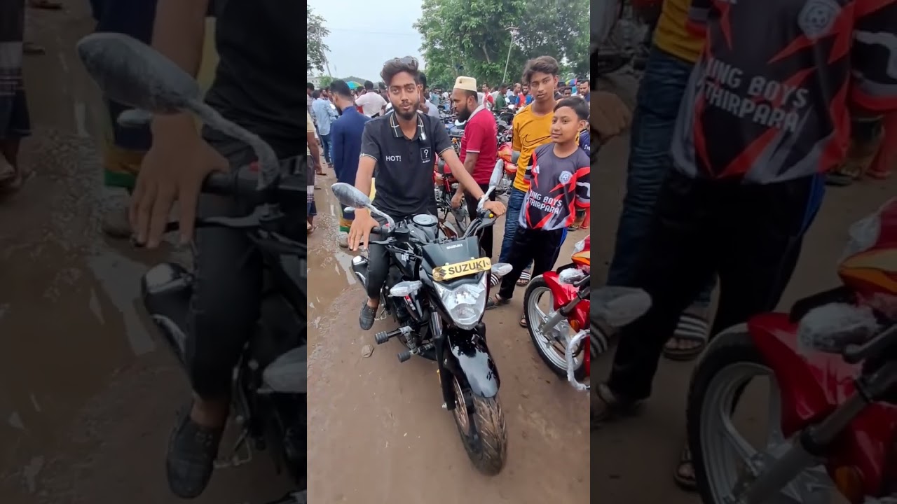 বিক্রি হলো new condition gixxer monotone bike  // used bike price 2025