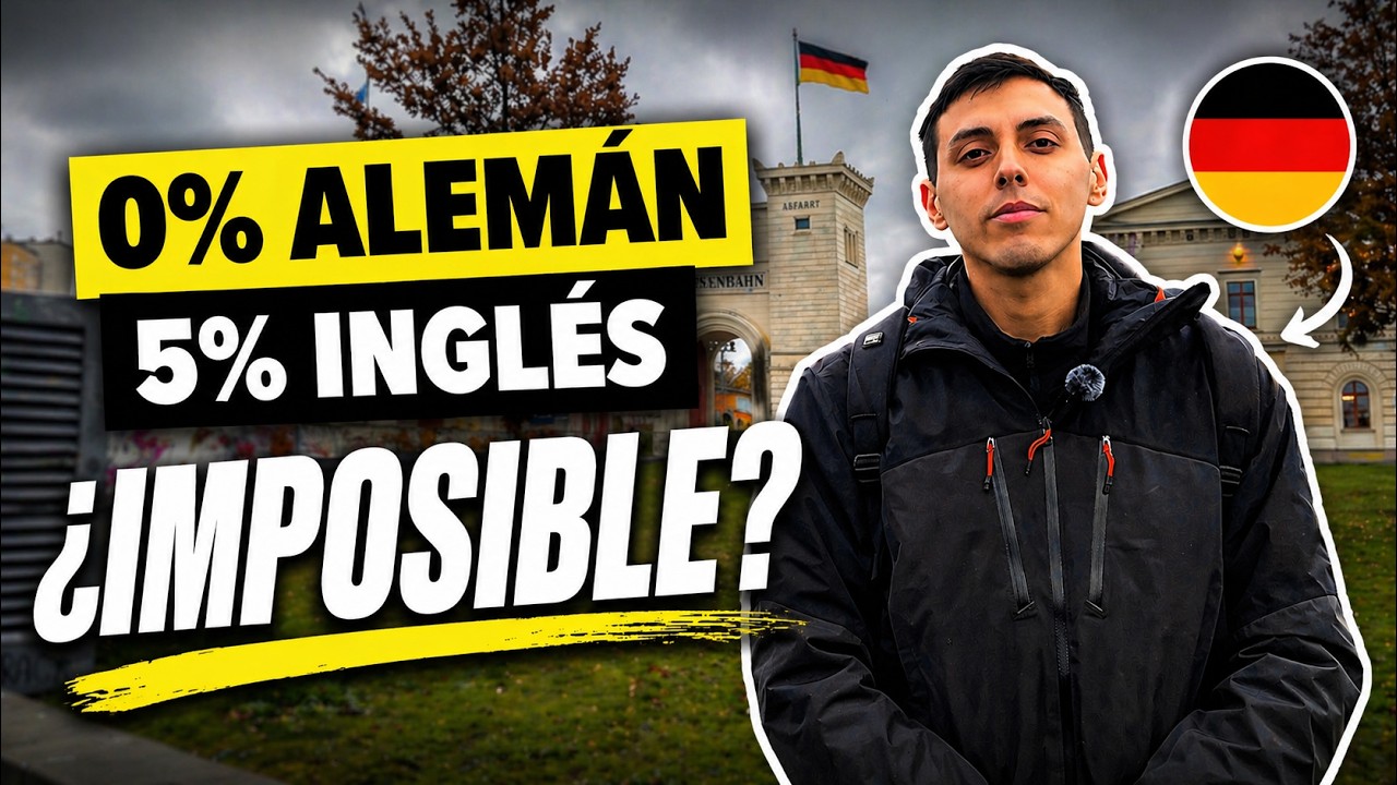¿Se puede TRABAJAR en ALEMANIA SOLO con ESPAÑOL?