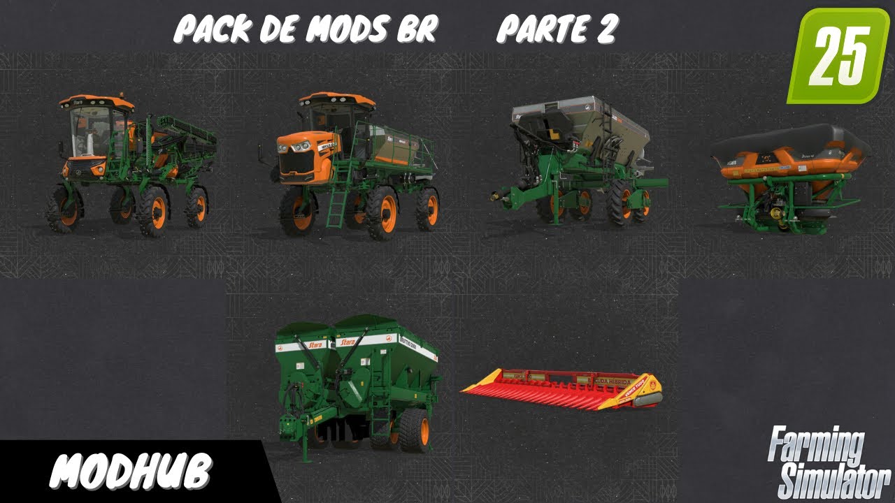 FS 25 - PACK DE MODS BR by CONNECT MODDING - PARTE 2 - APRESENTANDO MODS