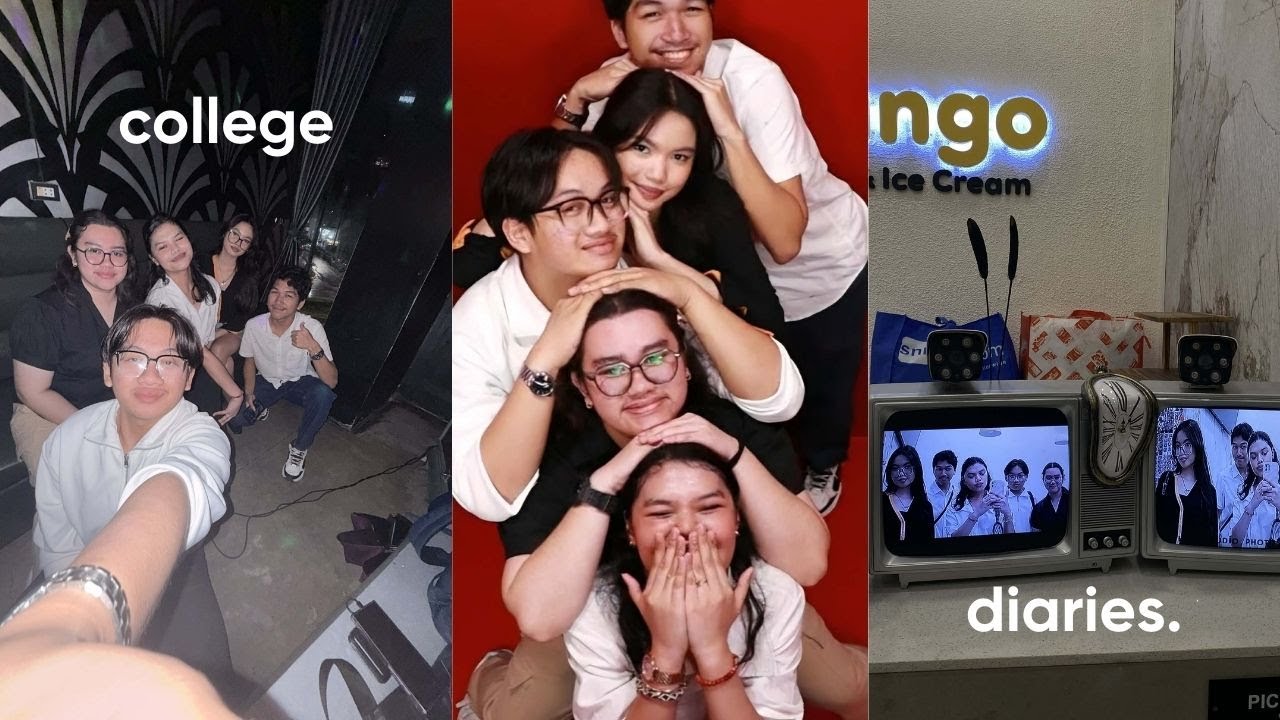 valentines day date with my besties | dinner, photobooth + karaoke 💗🍓