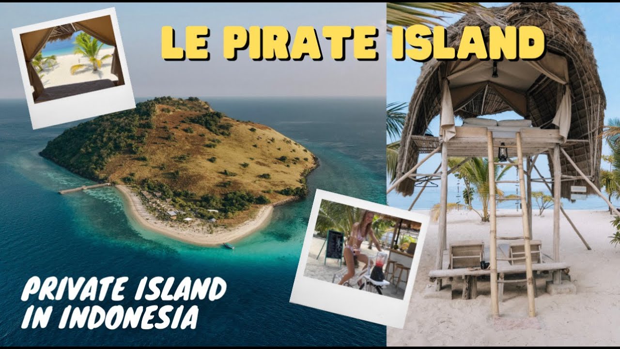 We FOUND a new island in INDONESIA -  Le Pirate Island  (FIRST Impressions)