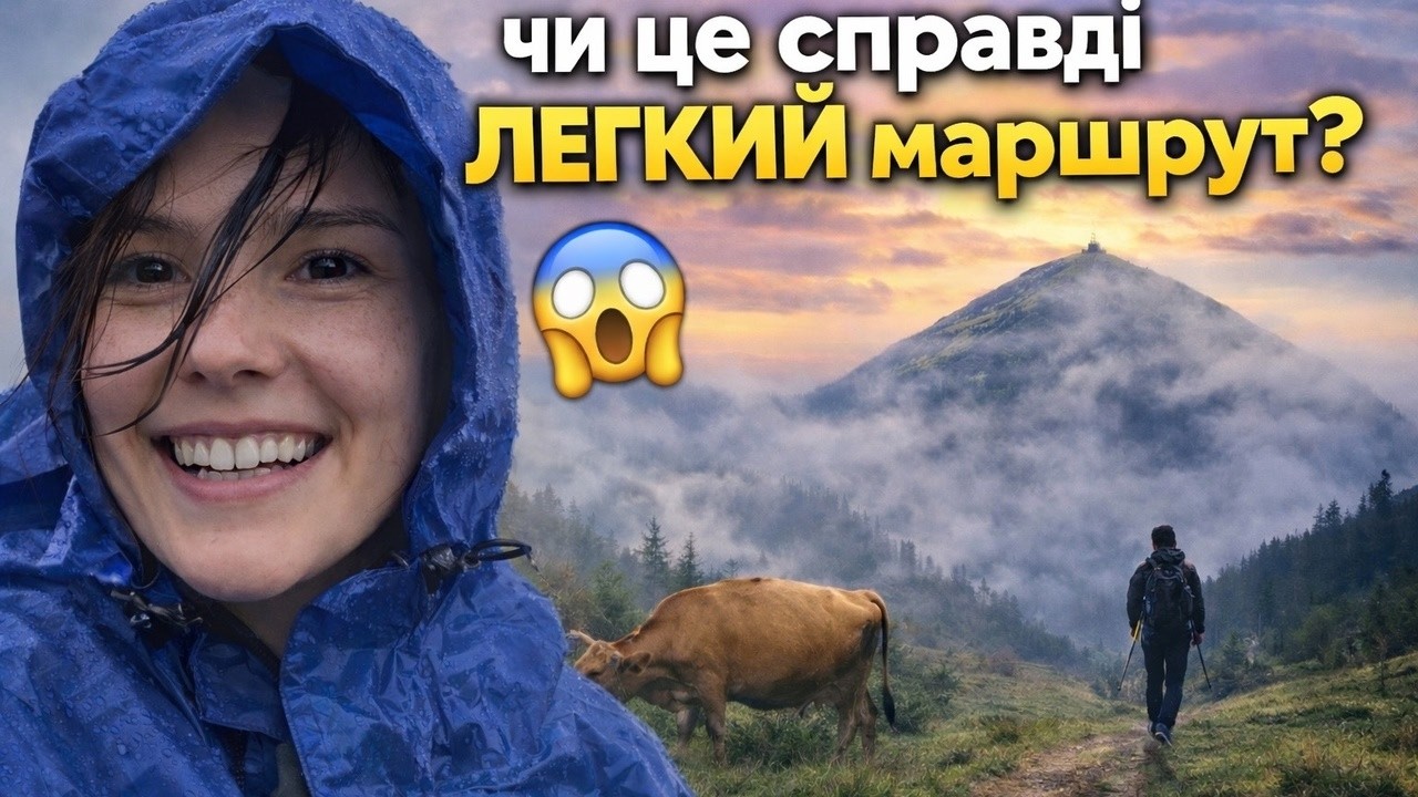 Ми повели друзів у їхній перший похід Карпатами… Буковель – Синяк – Хомяк – водоспад Гук
