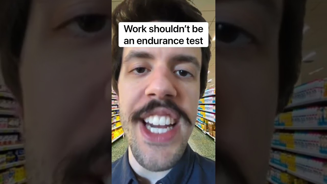 &ldquo;It&rsquo;s lazy for cashiers to sit down&rdquo; #retail #shorts #work #funny