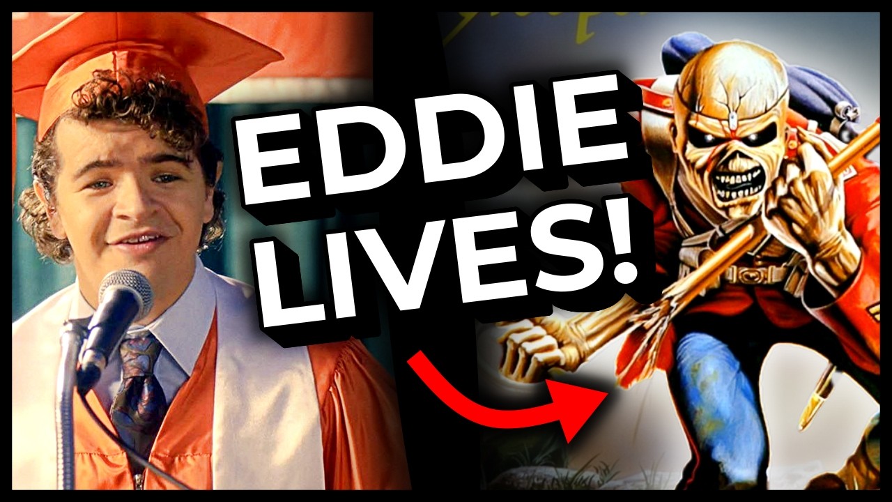 What everyone MISSED in the Stranger Things Finale graduation scene | Iron Maiden reaction