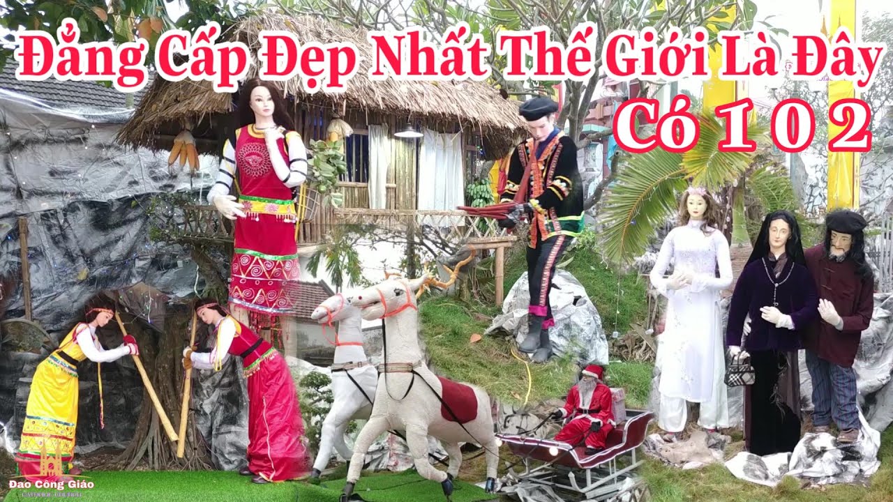 Hang Đá Chúa Giáng Sinh Đẳng Cấp Có Một Không Hai Trên Thế Giới