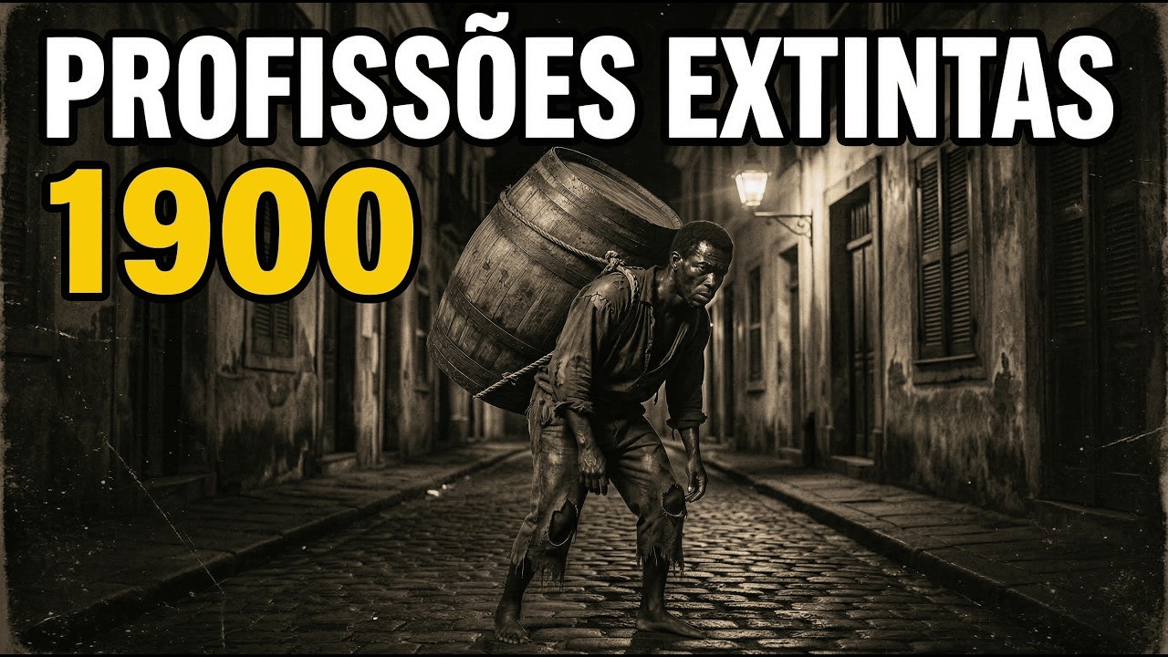 7 Profissões Comuns em 1900 que Desapareceram Completamente