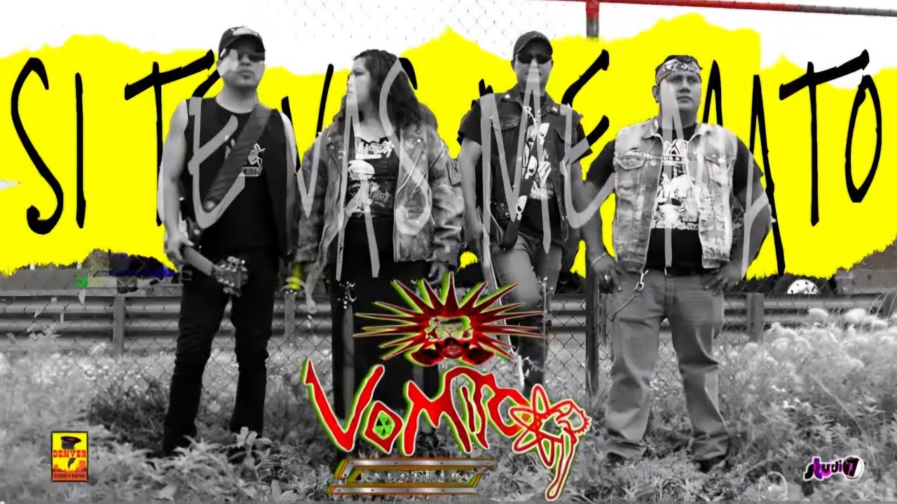 Vomito Nuclear - Si Te Vas Me Mato ( Video Oficial )