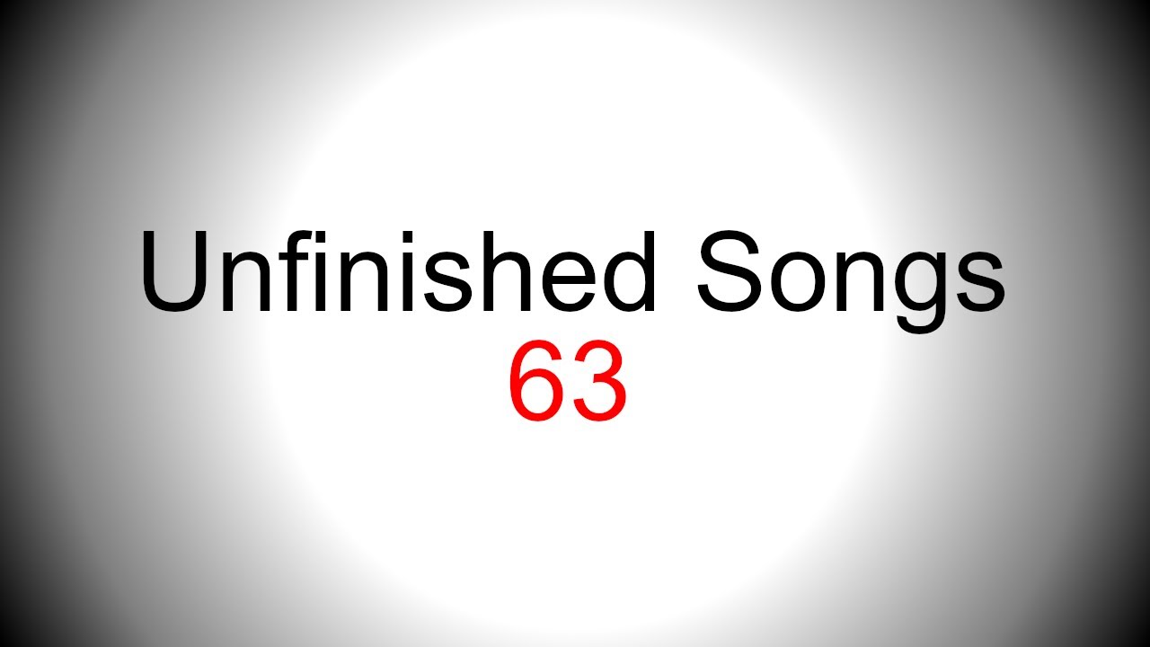 Piano singing backing track with hypnotic sounding chorus - Unfinished song No.63
