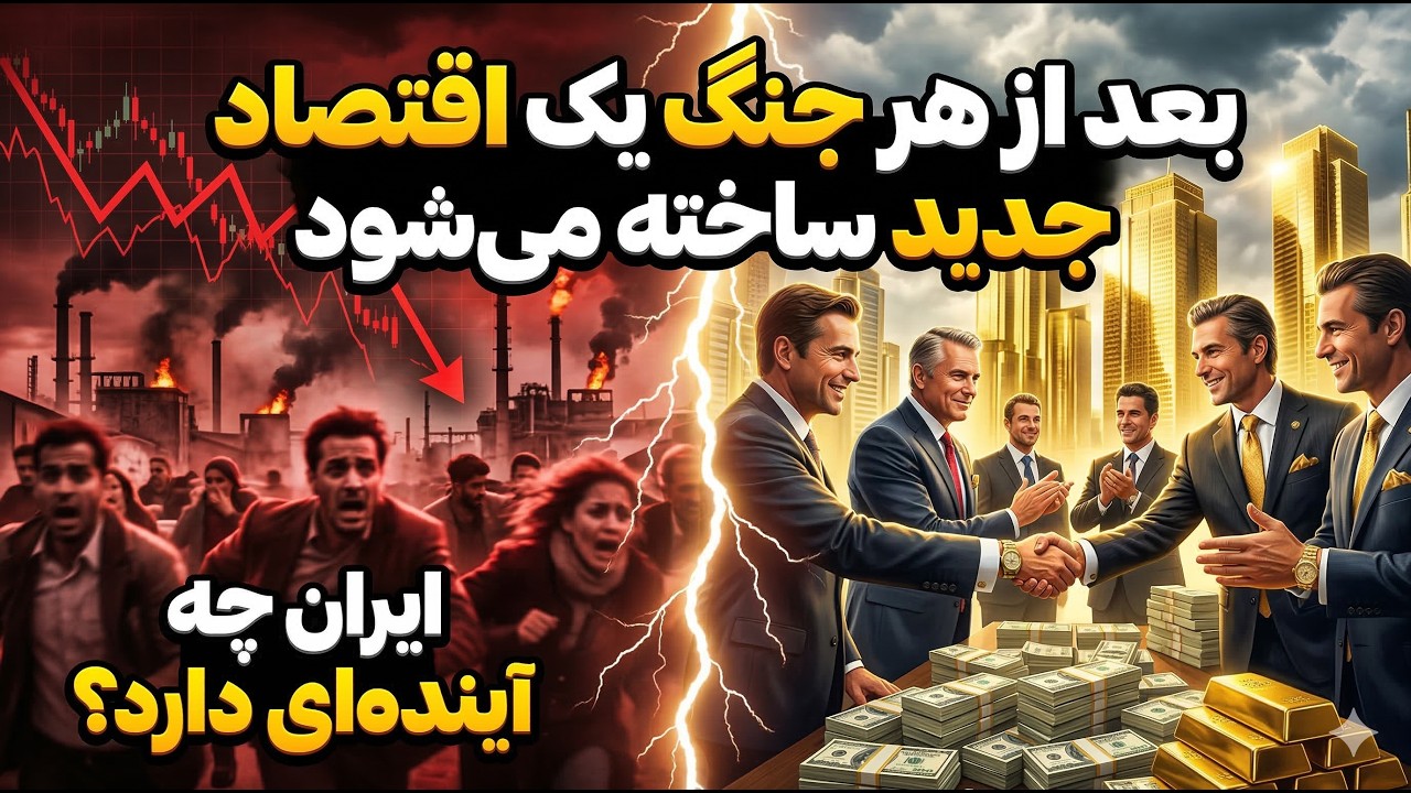 بعد از هر جنگ یک اقتصاد جدید ساخته می‌شود | ایران چه آینده‌ای دارد؟