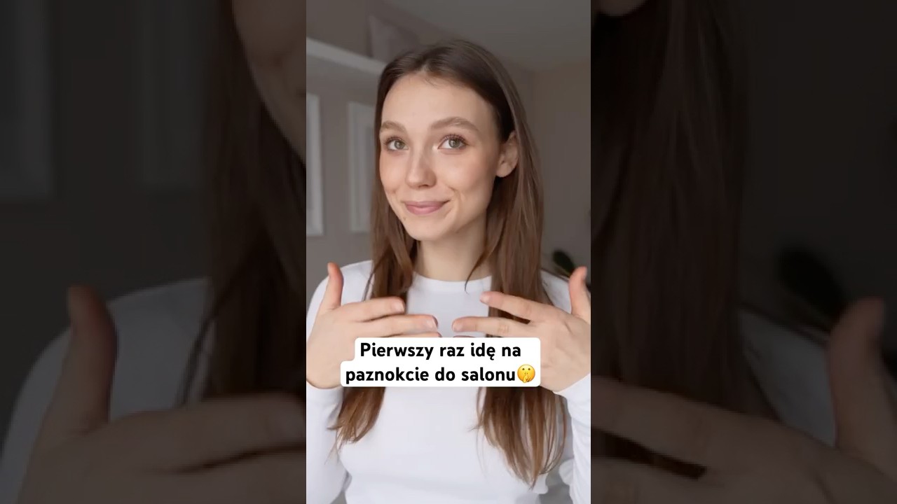Pierwszy raz idę na paznokcie do salonu 🥰 #paznokcie #stylistkapaznokci