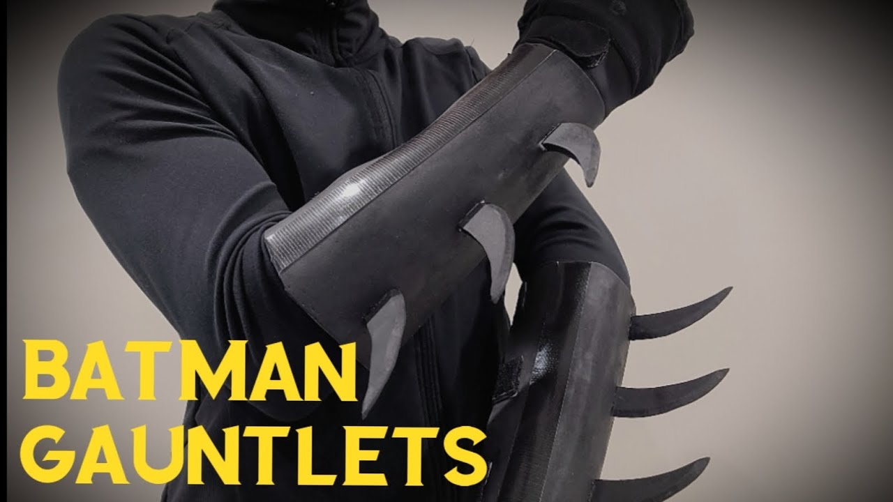 DIY Batman Gauntlets--EVA Foam