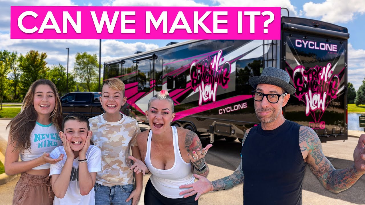 Craziest 24-Hour RV Road Trip! 780 Miles for a Concert😳